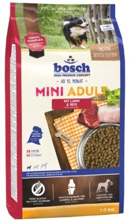 Bosch Mini Adult Lamm & Reis - Jagnięcina i ryż 1kg