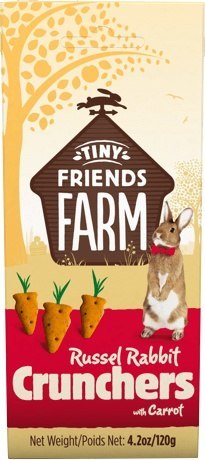 Supreme Petfoods Tiny Friends Farm Russell Rabbit Crunchers 120g