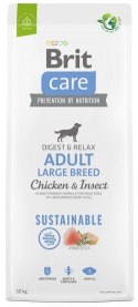 Brit Care Sustainable Adult Large Breed Chicken & Insect 12kg