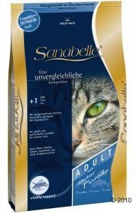 Sanabelle Adult z pstrągiem 2kg Sanabelle Adult z pstrągiem 2kg