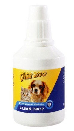Over Zoo Clean Drop 60ml usuwa ślady łez Over Zoo Clean Drop 60ml usuwa ślady łez