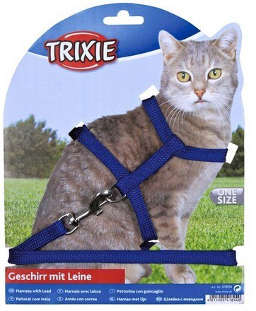 Trixie Szelki dla kota nylon 22-42cm / 10 mm [4185]