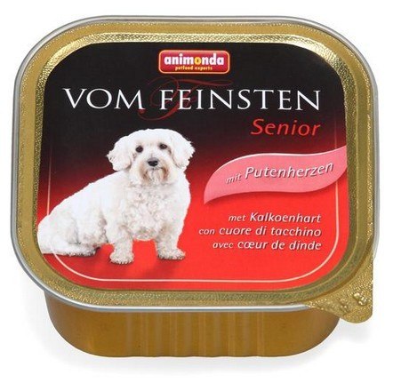 Animonda vom Feinsten Dog Senior Serca indyka 150g Animonda vom Feinsten Dog Senior Serca indyka 150g