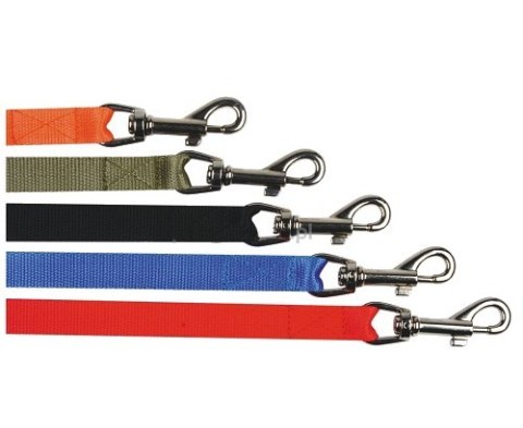 CHABA Smycz taśma - 10mm czarna CHABA Smycz taśma - 10mm czarna