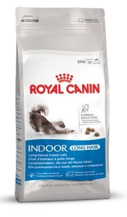 Royal Canin Indoor Long Hair karma sucha dla kotów dorosłych, długowłose, przebywających wyłącznie w domu 4kg