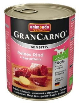Animonda GranCarno Sensitiv Wołowina + ziemniaki puszka 800g