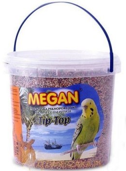 Megan Pokarm dla papug falistych Tip-Top 1L [ME9]