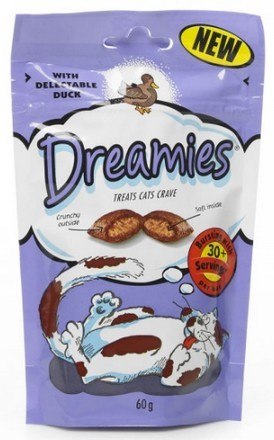 Dreamies Kaczka - przysmak dla kota 60g Dreamies Kaczka - przysmak dla kota 60g