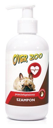 Over Zoo Szampon leczniczy przeciwłupieżowy 250ml Over Zoo Szampon leczniczy przeciwłupieżowy 250ml