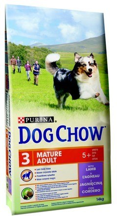 Purina Dog Chow Mature Adult Jagnięcina 14kg Purina Dog Chow Mature Adult Jagnięcina 14kg