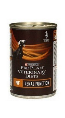 Purina Veterinary Diets NF ReNal Function Canine Formula puszka 400g Purina Veterinary Diets NF ReNal Function Canine Formula puszka 400g