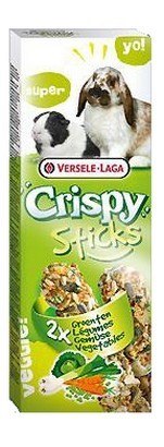 Versele-Laga Crispy Sticks Rabbit & Guinea Pig Vegetables - kolby dla królików i świnek z warzywami 110g