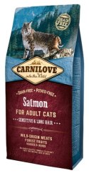 Carnilove Cat Salmon Sensitive & Long Hair - łosoś 6kg