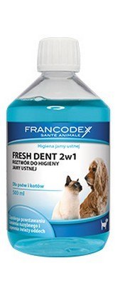 Francodex Fresh Dent płyn do higieny jamy ustnej 500ml [FR179121]
