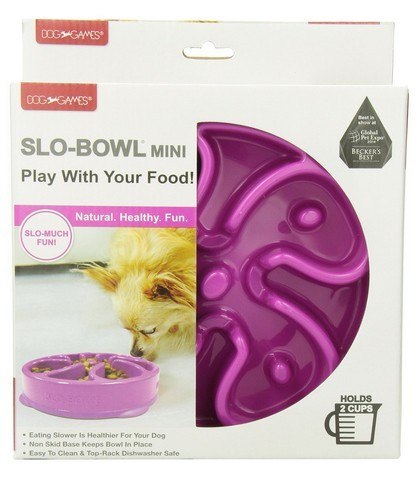 Outward Hound Fun Feeder Mini Miska spowalniająca fioletowa [51005]