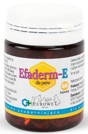 Efaderm-E Pies 60 kaps. Efaderm-E Pies 60 kaps.