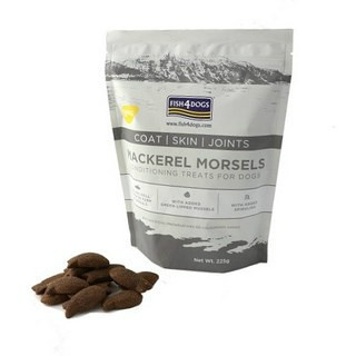 Fish4Dogs Mackerel Morsels – sierść, skóra 225g Fish4Dogs Mackerel Morsels – sierść, skóra 225g