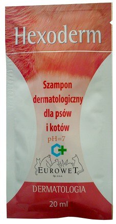 Hexoderm - szampon dermatologiczny saszetka 20ml - 1 sztuka