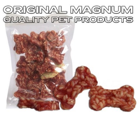 Magnum Mini kosteczki kaczka z ryżem 250g Magnum Mini kosteczki kaczka z ryżem 250g