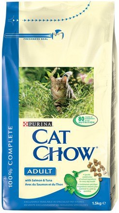 Purina Cat Chow Adult z Łososiem 15kg Purina Cat Chow Adult z Łososiem 15kg