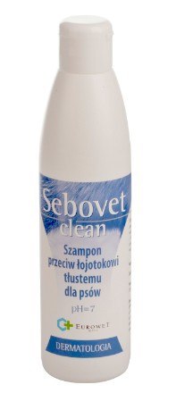 Sebovet-Clean - przeciw łojotokowi dla psa 200ml Sebovet-Clean - przeciw łojotokowi dla psa 200ml