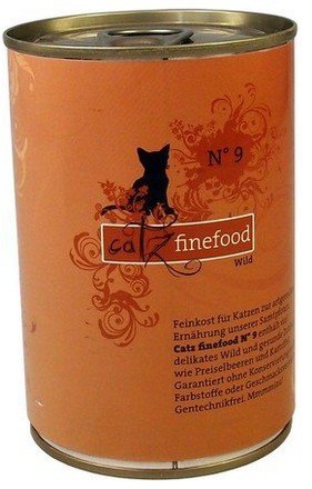 Catz Finefood Classic N.09 Dziczyzna puszka 800g Catz Finefood Classic N.09 Dziczyzna puszka 800g