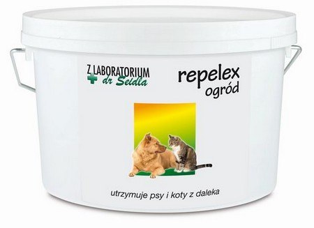 Dr Seidel Repelex Garden (Ogród) - Preparat utrzymujący psy i koty z daleka 1kg
