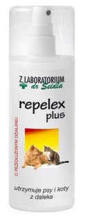Dr Seidel Repelex Plus - Płyn utrzymujący psy i koty z daleka - spray 100ml
