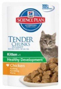 Hill's Science Plan Feline Kitten Kurczak saszetka 85g