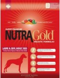 Nutra Gold Holistic Lamb & Rice Adult Dog 15kg
