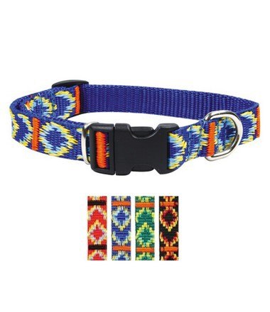 CHABA Obroża taśma ozdobna regulowana 10mm x 30cm czarna CHABA Obroża taśma ozdobna regulowana 10mm x 30cm czarna