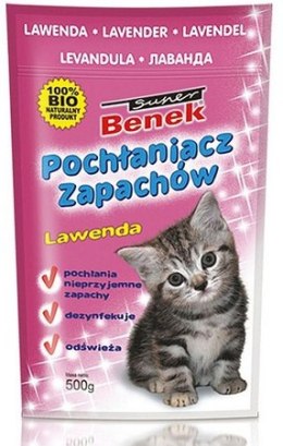 Super Benek Pochłaniacz zapachów lawenda - worek 0,45kg