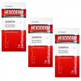 Hexoderm - szampon dermatologiczny saszetki 20x20ml