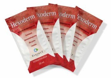 Hexoderm - szampon dermatologiczny saszetki 20x20ml Hexoderm - szampon dermatologiczny saszetki 20x20ml