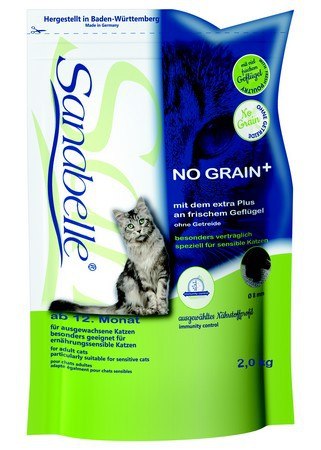 Sanabelle Adult No Grain Geflugel - bezzbożowa z drobiem 2kg Sanabelle Adult No Grain Geflugel - bezzbożowa z drobiem 2kg