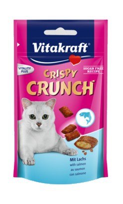 Vitakraft Cat Crispy Crunch łosoś 60g [2428815]