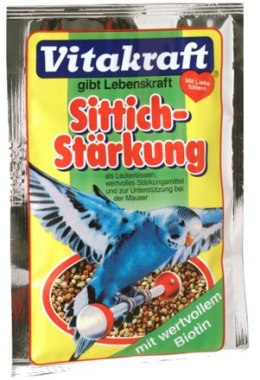Vitakraft Sittich Starkung 30g - z biotyną na pierzenie