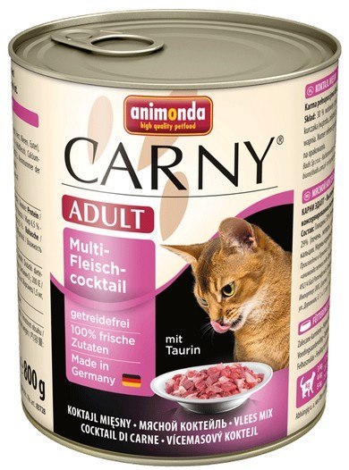 Animonda Carny Adult Mix Mięsny puszka 800g Animonda Carny Adult Mix Mięsny puszka 800g
