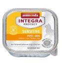 Animonda Integra Protect Sensitive dla kota - z indykiem i ryżem tacka 100g