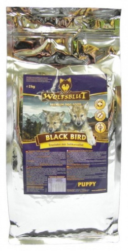 Wolfsblut Dog Black Bird Puppy - indyk i bataty 2kg
