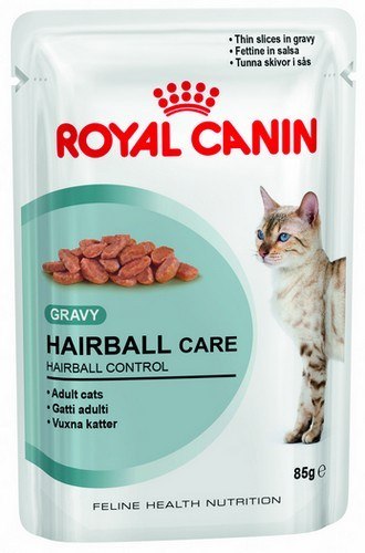 Royal Canin Hairball Care w sosie karma mokra w sosie dla kotów dorosłych, eliminacja kul włosowych saszetka 85g Royal Canin Hairball Care w sosie karma mokra w sosie dla kotów dorosłych, eliminacja kul włosowych saszetka 85g