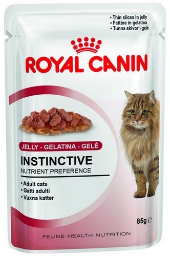 Royal Canin Instinctive w galaretce karma mokra dla kotów dorosłych, wybrednych saszetka 85g Royal Canin Instinctive w galaretce karma mokra dla kotów dorosłych, wybrednych saszetka 85g
