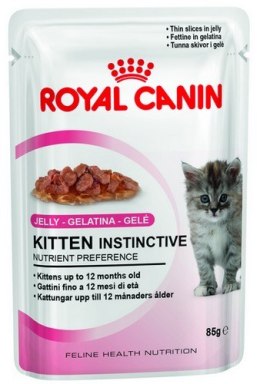 Royal Canin Kitten Instinctive w galaretce karma mokra dla kociąt do 12 miesiąca życia saszetka 85g