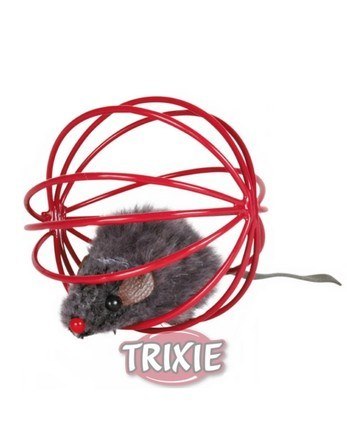 Trixie Piłka druciana z myszką [4115]