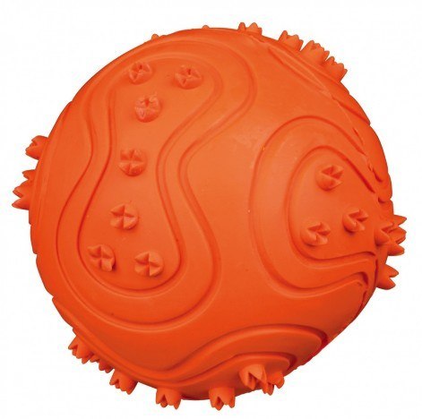 Trixie Piłka kauczukowa z wypustkami 6cm [34841]