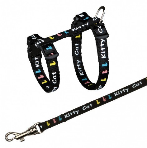 Trixie Szelki regulowane dla małych kotów z motywem [4181]