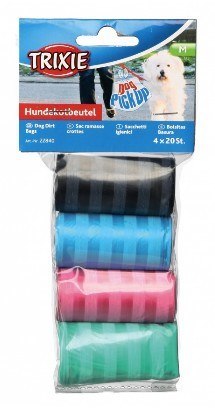 Trixie Woreczki do zbierania odchodów rolki 4x20szt [TX-22840]