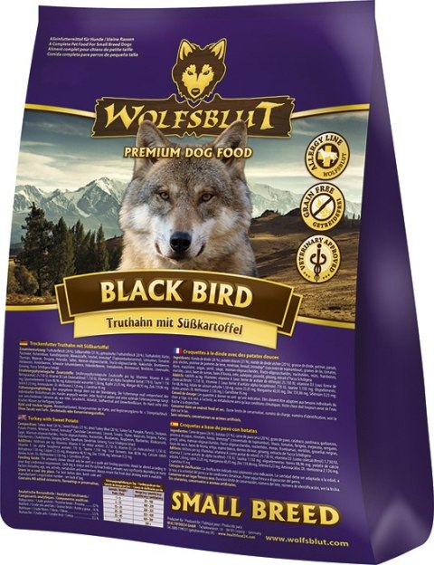 Wolfsblut Dog Black Bird Adult Small - indyk i bataty 500g Wolfsblut Dog Black Bird Adult Small - indyk i bataty 500g