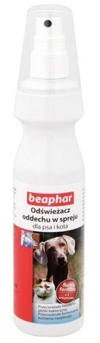 Beaphar Spray do higieny jamy ustnej dla psa i kota 150ml Beaphar Spray do higieny jamy ustnej dla psa i kota 150ml