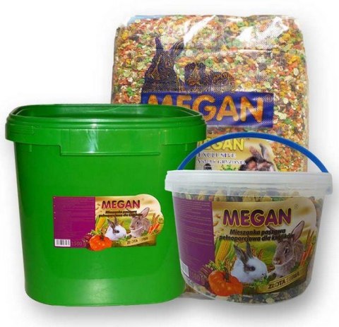 Megan NATURA-lny pokarm dla królików 10L [ME43]